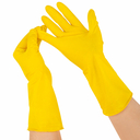 Перчатки хозяйственные латексные 