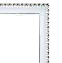 Рамка пластиковая со стеклом (белая; 30х40 см) — фото, картинка — 1