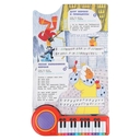 Добрые песенки. Книга-пианино (23 клавиши + песенки) — фото, картинка — 2