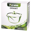 Кастрюля алюминиевая с крышкой 3 л 