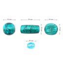 Набор стеклянных бусин 